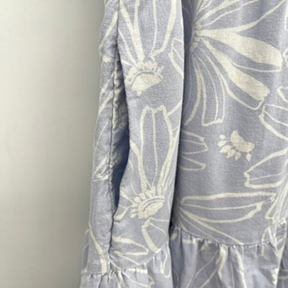 Universal Thread Flutter Short Sleeve Mini Skater Dress Light Blue Small - Picture 7 of 8